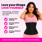 Women's Waist Trainer Sweat Belt | Tummy Control Workout Girdle