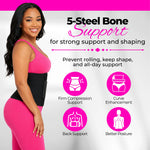 Women's waist trainer for workout, jogging, yoga, daily wear, and postpartum recovery